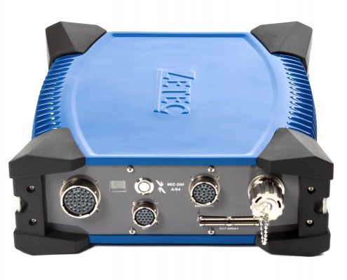 MIZ-200 eddy current instrument from Zetec front panel image
