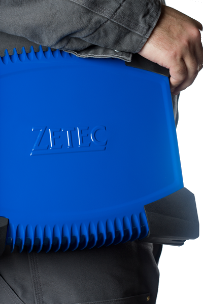 MIZ-200 from Zetec on shoulder with logo image